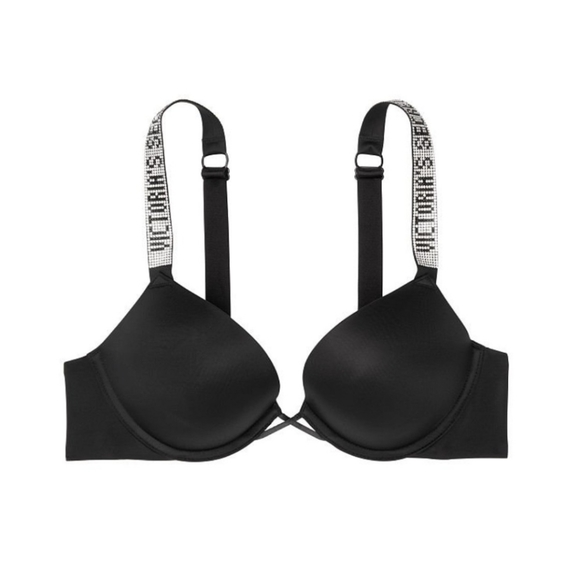 NWOT Victoria Secret Very Sexy Bombshell Add-2-cups Shine Strap Push-Up - Picture 3 of 4